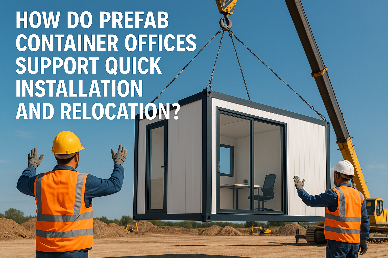 In che modo gli uffici container prefabbricati supportano l'installazione e il trasferimento rapidi?