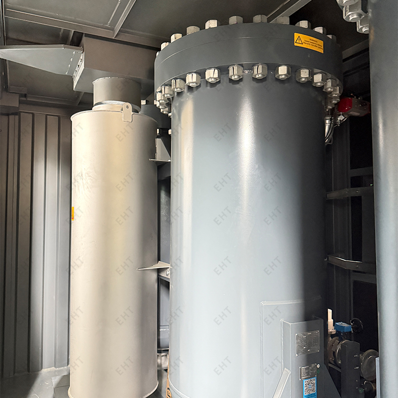 Container personalizzato per apparecchiature per azoto da 20 piedi - Cabina di lavoro modulare per uso industriale e offshore