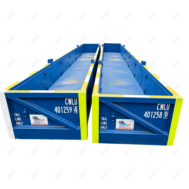 Cestello per gru di stoccaggio per tubi per piattaforma offshore